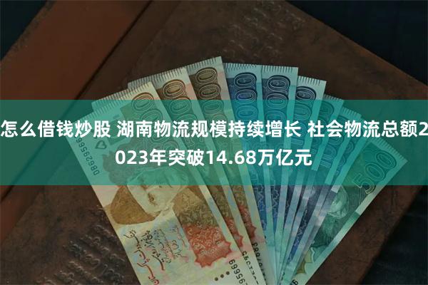 怎么借钱炒股 湖南物流规模持续增长 社会物流总额2023年突破14.68万亿元