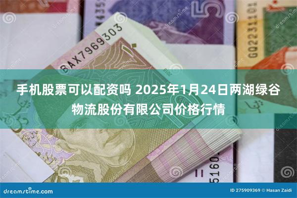 手机股票可以配资吗 2025年1月24日两湖绿谷物流股份有限公司价格行情