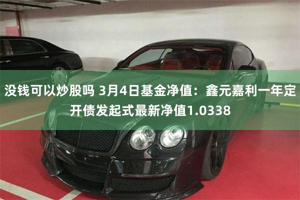 没钱可以炒股吗 3月4日基金净值：鑫元嘉利一年定开债发起式最新净值1.0338